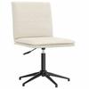VidaXL Dining Chair Cream Velvet, Chair, Living Room Chair, Accent Chair, Kitchen Chair, Dining Room Seat, 4101276