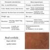 Men Women Pocket Money Bag Crazy Horse Leather Cowhide Wallet Clutch Bag Zero Purse Coin Purse