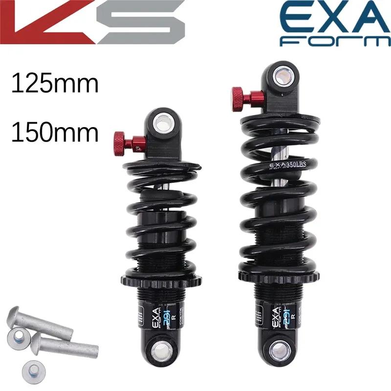 EXA Form Bakre Stötdämpare 291R returfjäder justerbar Fjädringsfjäder Kindshock Downhill MTB Cykel 125mm 150mm Elskoter