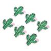 6pcs Beautiful Embroidered Prickly Pear Patches Prickly Pear Shape Sew On Patches  Bags
