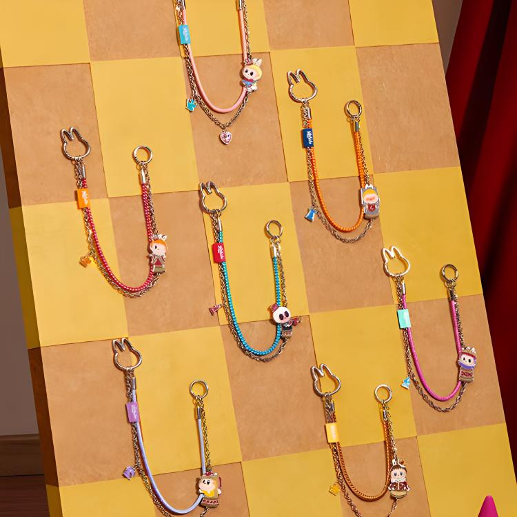 New POP MART THE MONSTERS Chinese Chess Adventure Collection Pendant Blind Box Products Single Mystery Box/Full Box 6 Pcs PPMT-2501-0081