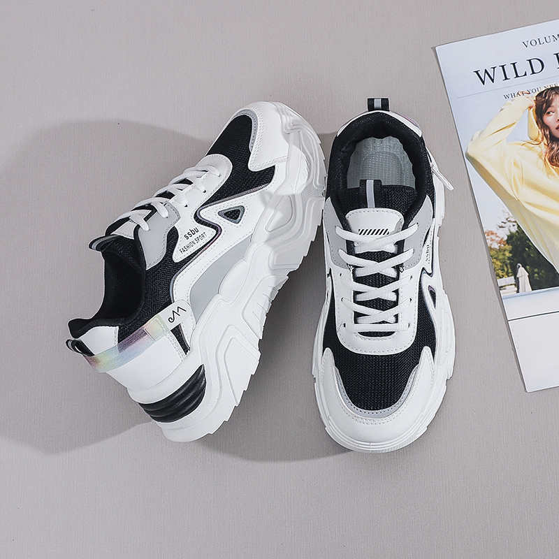 Fashion Plateforme Size Female Chunky New Shoes For Women Walking Sneakers Sports Lux Exercise Cute Best Sellers Tenise Super Brand