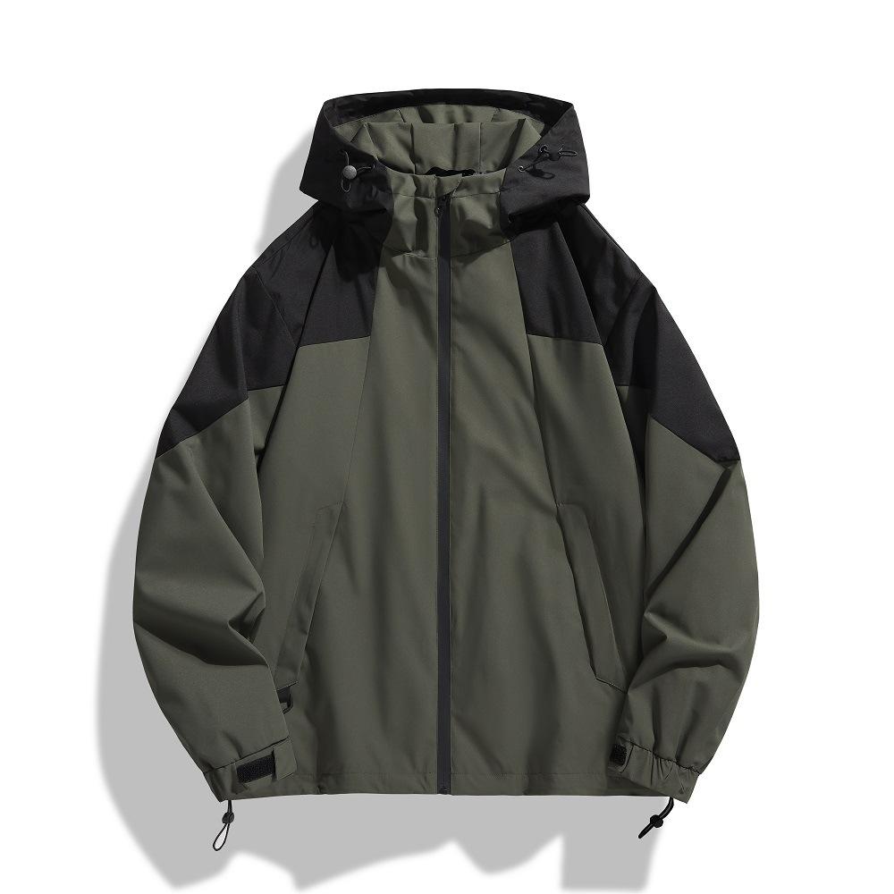 Veste à capuche pour couple, nouvelle veste décontractée d'extérieur pour homme, printemps et automne
