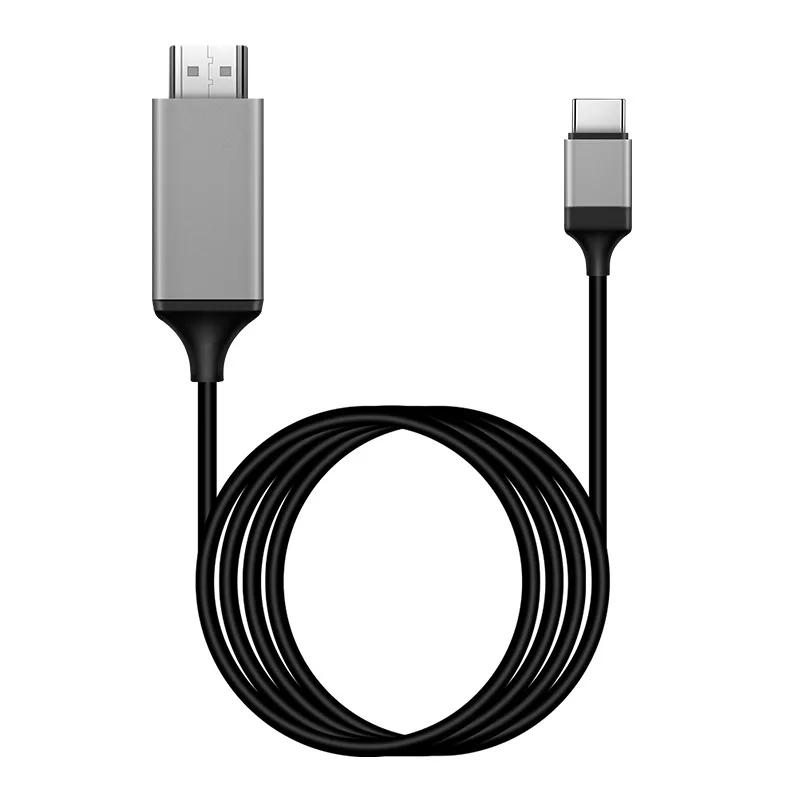 USB-C to HDTV Adapter - 4K at 30Hz, USB 3.1 Compatible Cable for MacBook, PC, and Monitor HDMI Connection