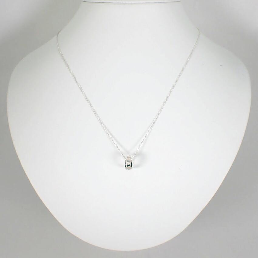 [Pre-owned] TIFFANY/Tiffany 925 Open Atlas Pendant/Necklace/j9-7