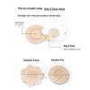 Disposable Seamless Non-Woven Nipple Covers - Thin, Breathable, and Invisible Breast Pasties for Women, Suitable for Small and Large Breasts