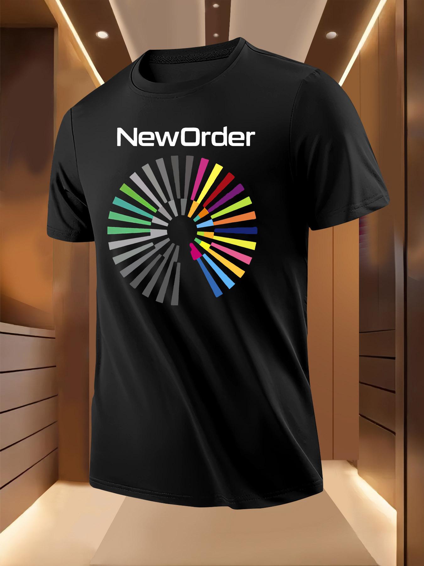 New Order Color Wheel Graphic Tshirt Graphic Tshirt - Bre... XXL