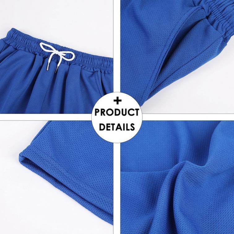 WTEMPO M-5XL Summer Breathable Men Mesh Shorts Gym Bodybuilding Casual Loose Shorts Joggers Outdoor Fitness Beach Short Pants Sweatpants