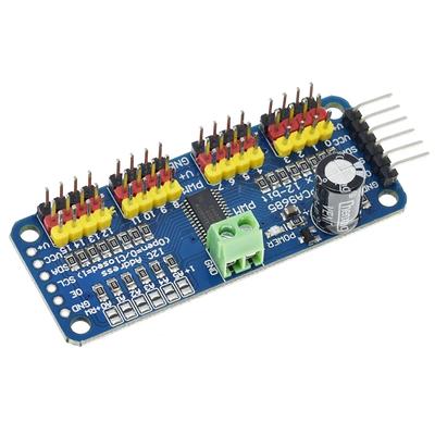 1-20 Stück DIY TZT PCA9685PW 16-Kanal 12-Bit PWM/Servo-Treiber - I2C-Schnittstelle PCA9685 Modul Raspberry Pi Shield Modul Servo Shield