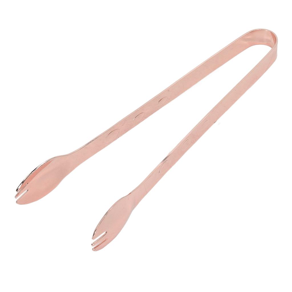 Stainless Steel Ice Tongs Food Grade Prevents Slipping Sugar Food Kitchen Tweezers for Household