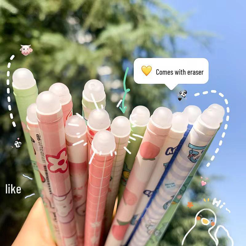 Creative Girly Cartoon Erasable Gel Pen for Students