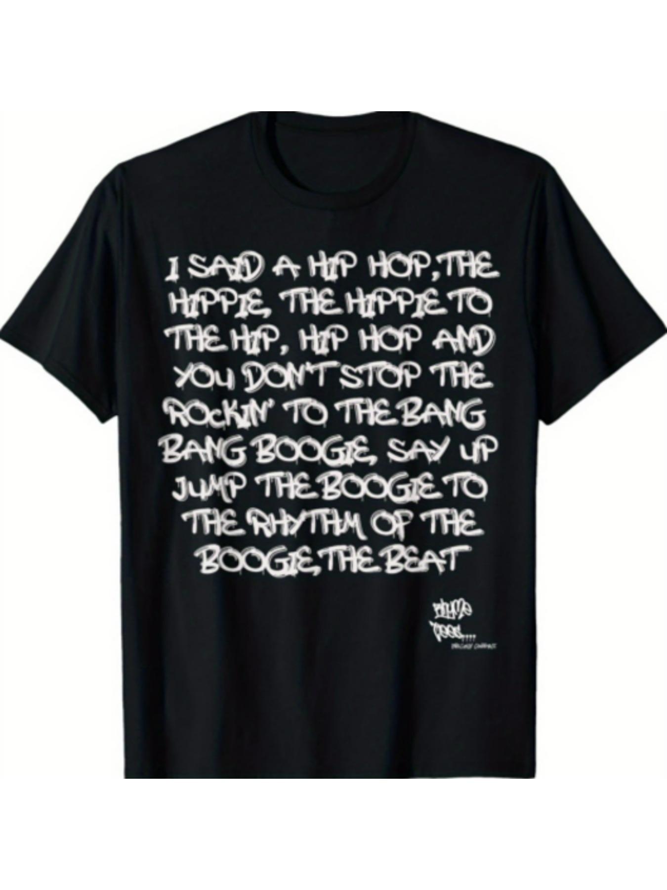 OLD SCHOOL Graphic Tee 80s OLD SCHOOL Graphic TShirt Skool Rap Hip Hop MERCH Lyric Quote S