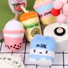 Tea Fruit Bubble Pendant Boba Cup Lemon Milk Soft Stuffed Plush Toy Xmas Gift