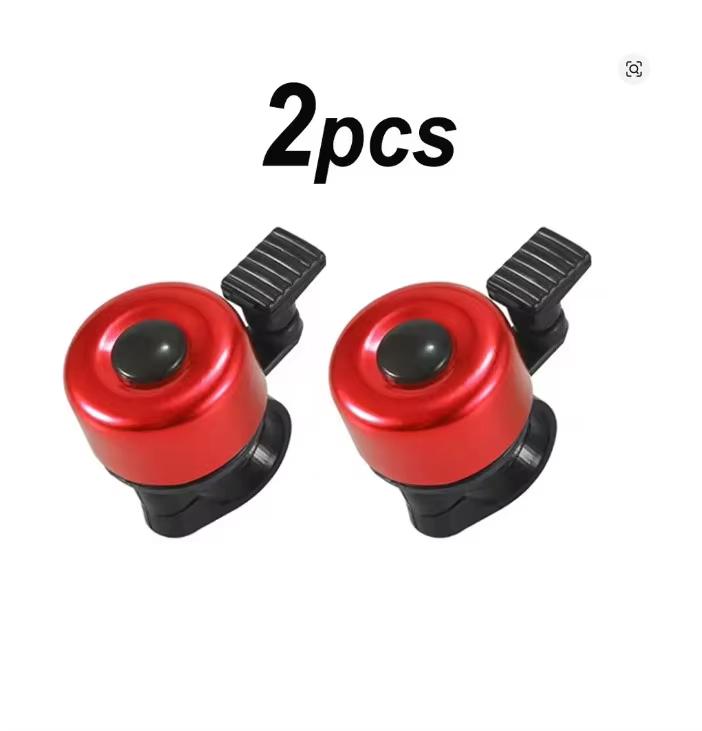 1/2/10pcs Bicycle Bell Aluminum Alloy MTB Bike Safety Warning Alarm Cycling Handlebar Bell Ring Bicycle Horn Cycling Accessories