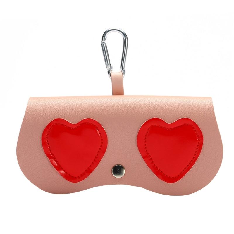 Glasses Cases Portable Myopia Glasses Bag Sunglasses Bag PU Leathers Glasses Storage Bag Simple Protective Pouch