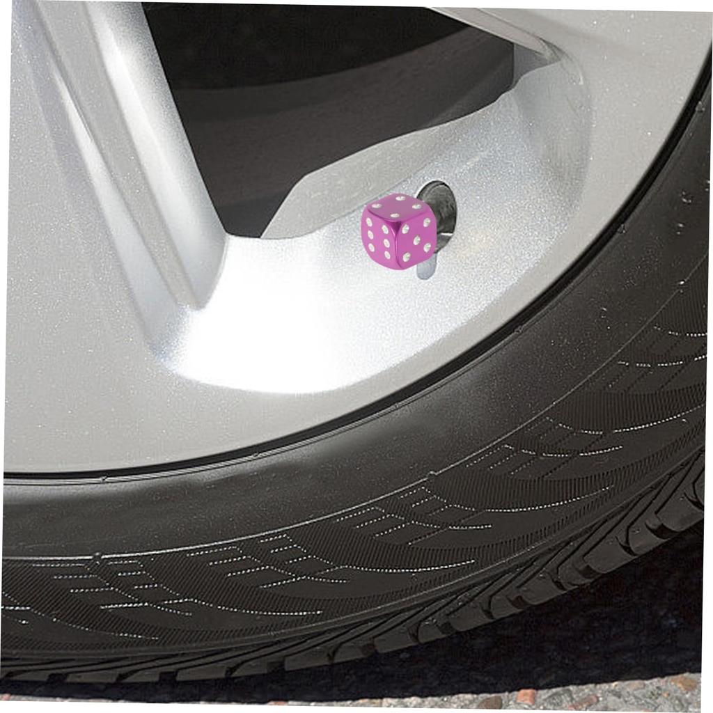 TINEASUR 4 Pcs Tire Valve, Tire Valve, Cap, Car Tire Cap, Valve, Stem Cap,