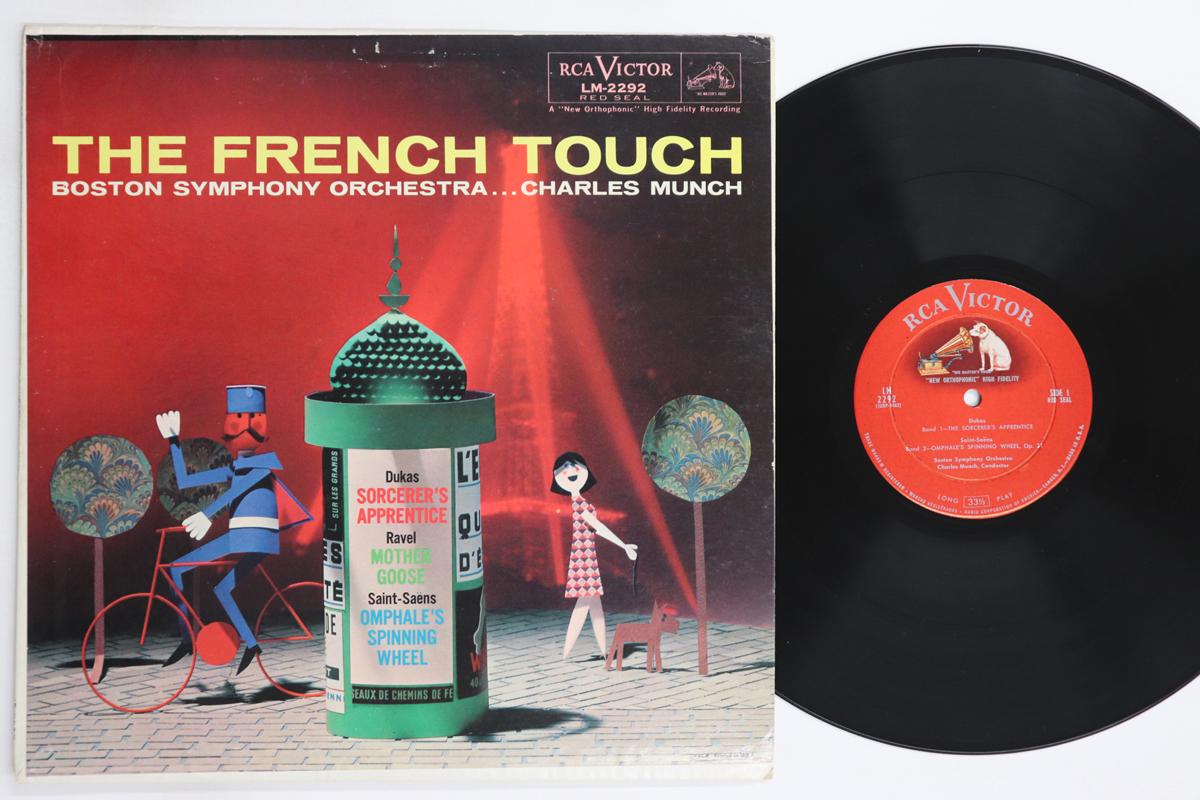 

LP Record CHARLES MUNCH, BOSTON SYMPHONY ORCH - The French Touch / Dukas / Saint Sa LM2292 RCA VICTOR 1959 US Classical Used