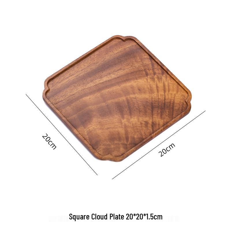 South American Walnut Rectangular Tea and Coffee Tray