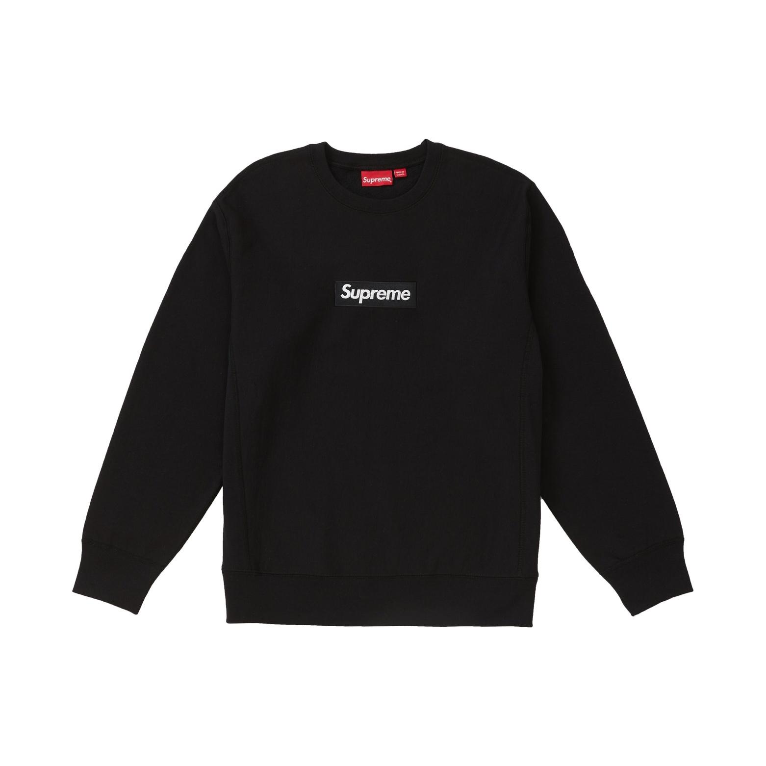 Supreme FW18 Kaste Logo Džemperi Melns