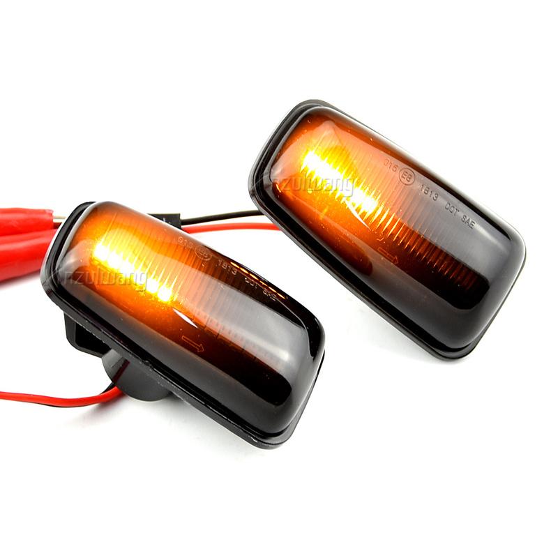 LED Car Dynamic Side Marker Turn Signal Light For Peugeot 306 106 406 806 Expert Partner For Citroen Berlingo Jumpy Saxo Xantia