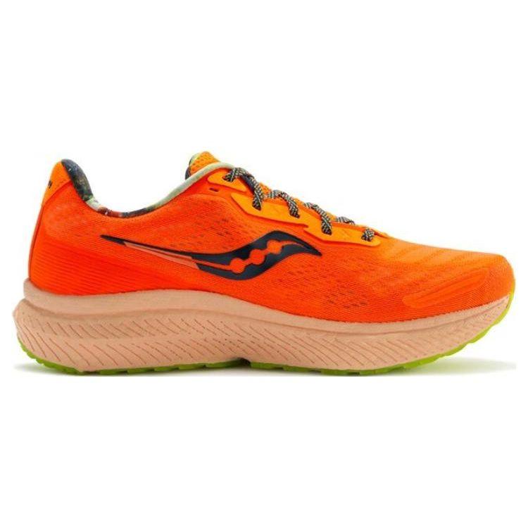 Saucony Triumph 19 Comfortable Slip-Resistant Durable Low-Top Running Shoes Women running shoes Orange S20678X-45