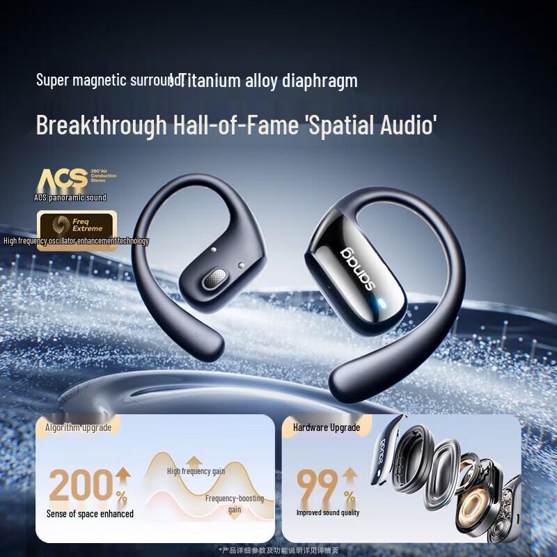 SANAG G3S Open-Ear Ear-hook Bluetooth Sports Headset