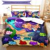 Set Biancheria da Letto 3 Pezzi Pixel Game Chiusura Copripiumino Include 1 Copripiumino & 2 Federe per Tutte le Stagioni Camera da Letto Casa Arredamento Stanza dello Studente