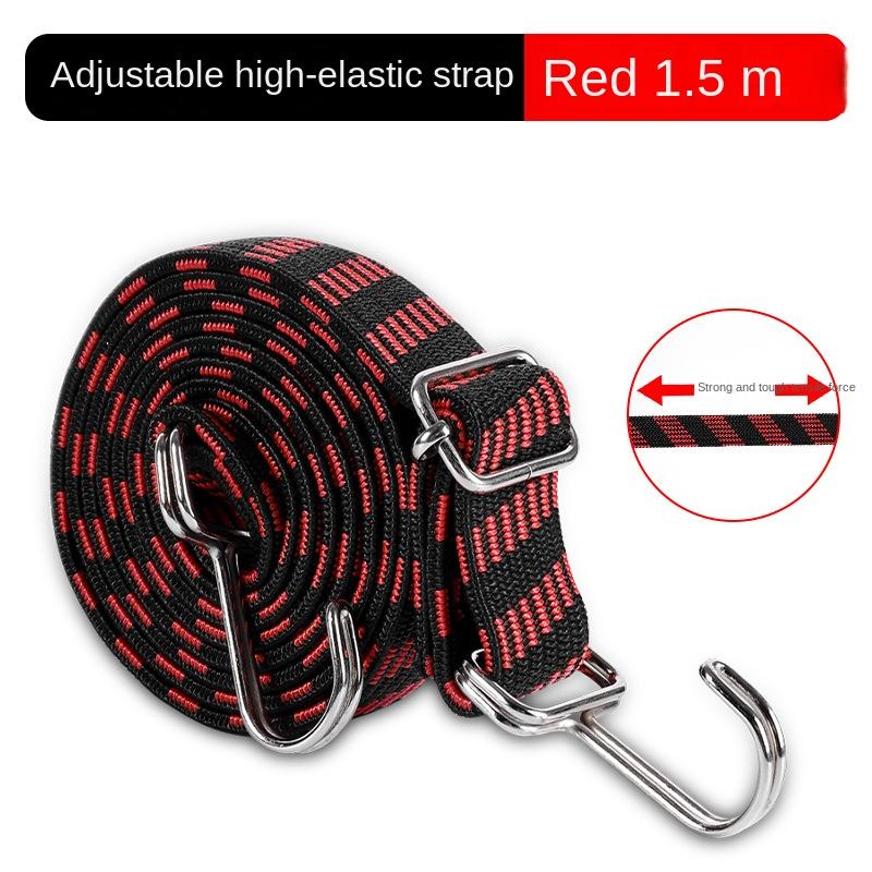 1 szt. Gumki rowerowe Gumowa linka bagażowa Haki na rowery Linka rowerowa Pasek na bagażnik dachowy Stały pasek