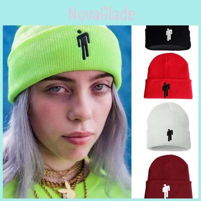 Czapka Billie Eilish z dzianiny Miękka Elastyczna i Stylowa Czapka Dla Kobiet i Mężczyzn