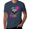 Sugar Skull Day Of The Dead Cool Bone Head Skulls Gift Idea T-Shirt customizeds quick-drying t shirts men