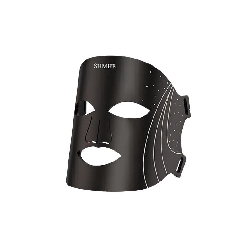 LED Photon Face Mask for Skin Rejuvenation - Red & Blue Light Therapy Device 1 Piece чёрный
