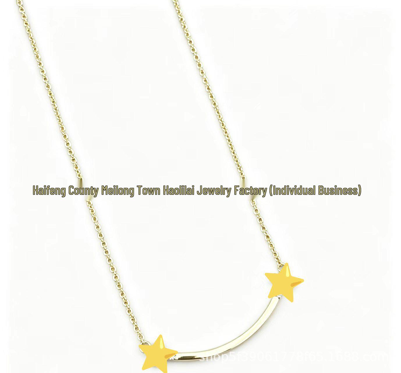 T Family 18K Rose Gold Smile Necklace: Smooth Diamond Double Ring Horseshoe Clasp with Smiley Face Collarbone Chain