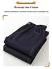 High-Waisted Elastic Denim Wide-Leg Pants for Middle-Aged Women – Stylish and Drapey