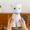 Cozy Stuffed Horse Plush Toy Lifelike Horse Stuffed Horse Doll Cute White Horse Doll  Kid Toy