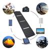 Foldable Solar Panel Charger 40W Double Type C Ports Monocrystalline Silicon Solar Panel for Phone Laptop