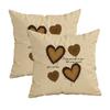 Gradient Color Pillowcase For Cozy Feelzipper Design, Decorative Pillowcase, 45X45 Cm Pillowcase