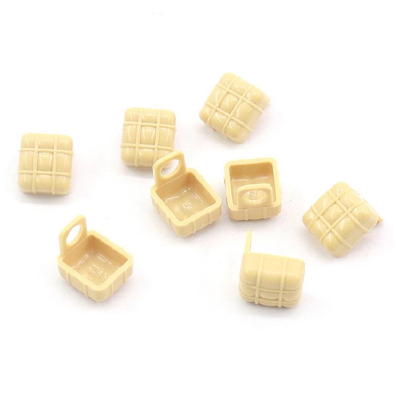 Professional Fishing Unisex Kids Moc 10Pcs War Military Backpack Building Blocks Kit Bag Compatible Figures Bricks Particle Idea Toy Children Birthday Kids Gifts