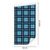 Blue Checkered Wallpaper Navy Blue and Azure 50x1000