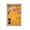 Tsukurundesu® 3D Wooden Puzzle - Working Vehicles Series (Forklift) with Japanese Instructions