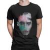 2025 Summer Hot Sale Men's T-Shirts Marilyn Mansons Crazy 100% Cotton Tees Short Sleeve T Shirt Crewneck Clothes New Arrival Top