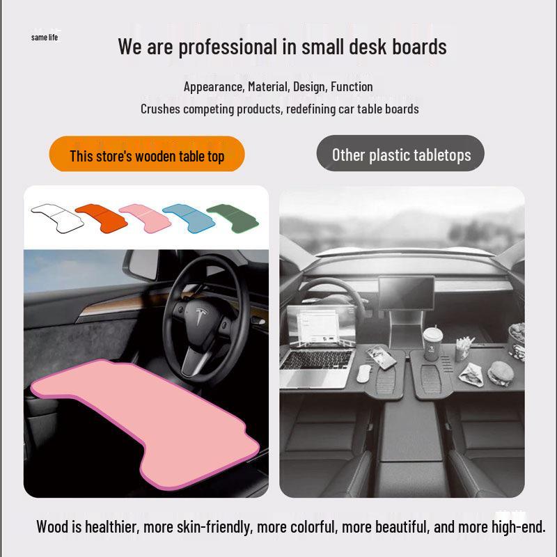 Universal Vehicle Folding Tray: For Oil & New Energy Cars - Desktop & Dining Use