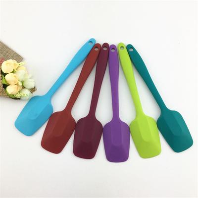 Espátula de silicona para hornear, raspador de goma integrado, resistente a altas temperaturas