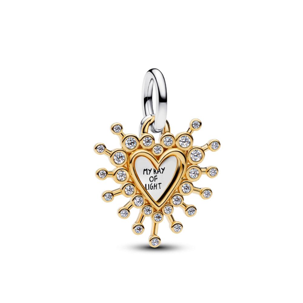 Copper, Golden Roses, Crosses, Flower Beads Pendant Clips, Original European Bracelets, Diy , Exquisite Jewelry