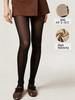 Sexy Slimming Black Transparent Fake Nude Pantyhose, Elastic Sheer Tights For Spring Autumn Winter Daily & Night Out Outfits