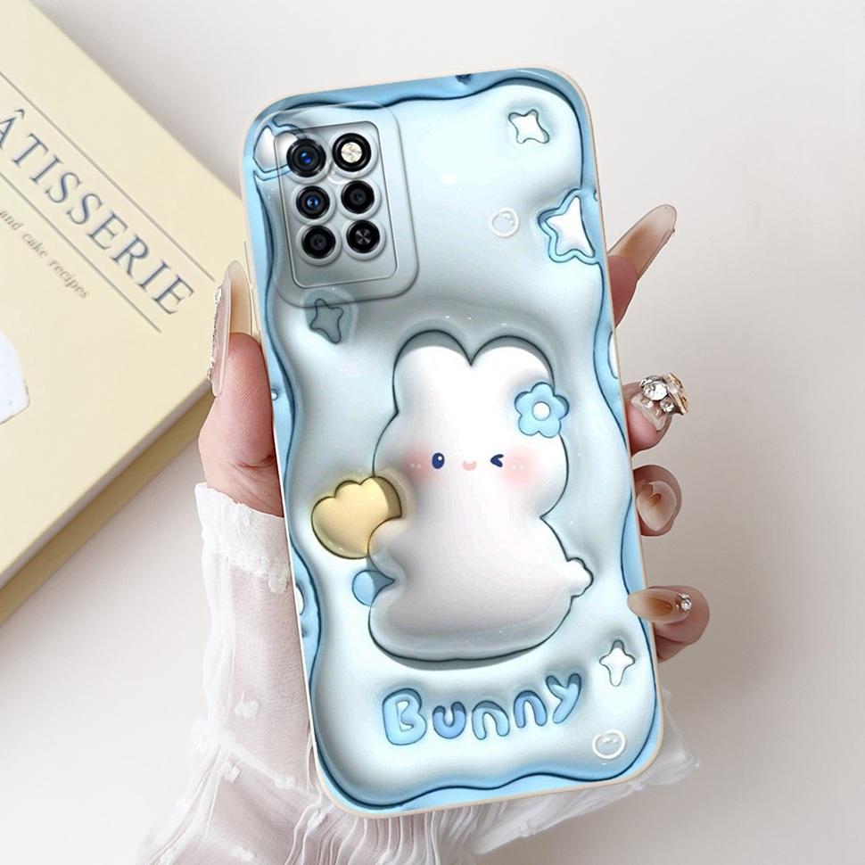 For Infinix Note 10 Pro Case X695 X695D Beautiful Flower Soft Silicone TPU Phone Cover For Infinix Note 10 Note10 Pro Case Funda