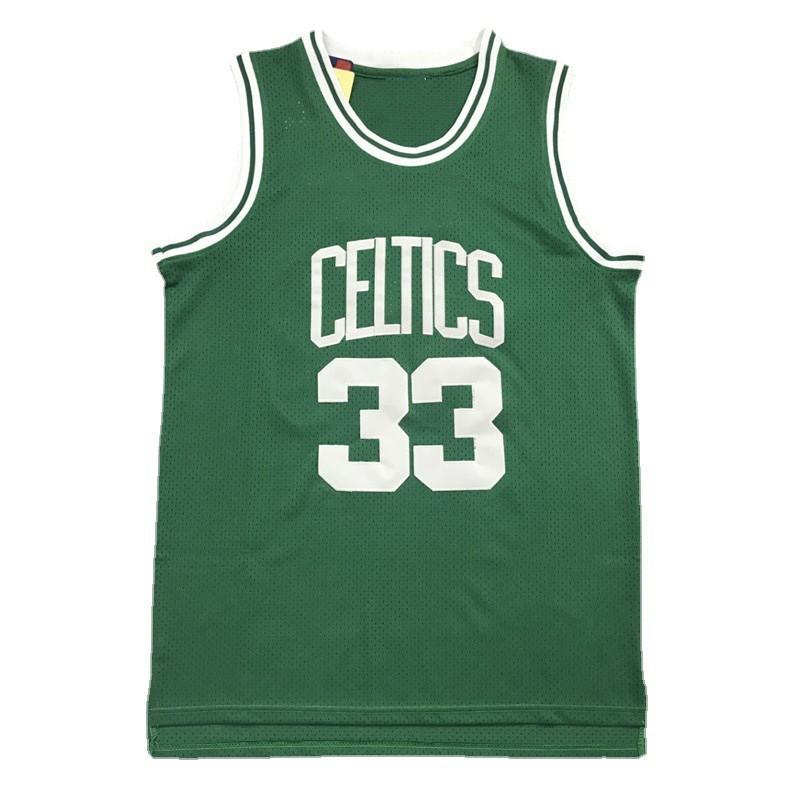 Boston Celtics Basketball Jersey Vest With Embroidered Numbers Names Tatum Irving Bird Fans