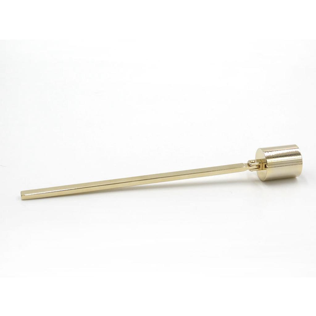 Candle Wick Snuffer Stainless Steel Wick Flame Snuffer Vintage Extinguisher with Long Handle