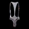 Sexy Men Print Bodysuits Men's Mesh Jockstrap Leotard Underwear Jumpsuits Wrestling Singlet Bodysuit Lingerie Men Body Shapers