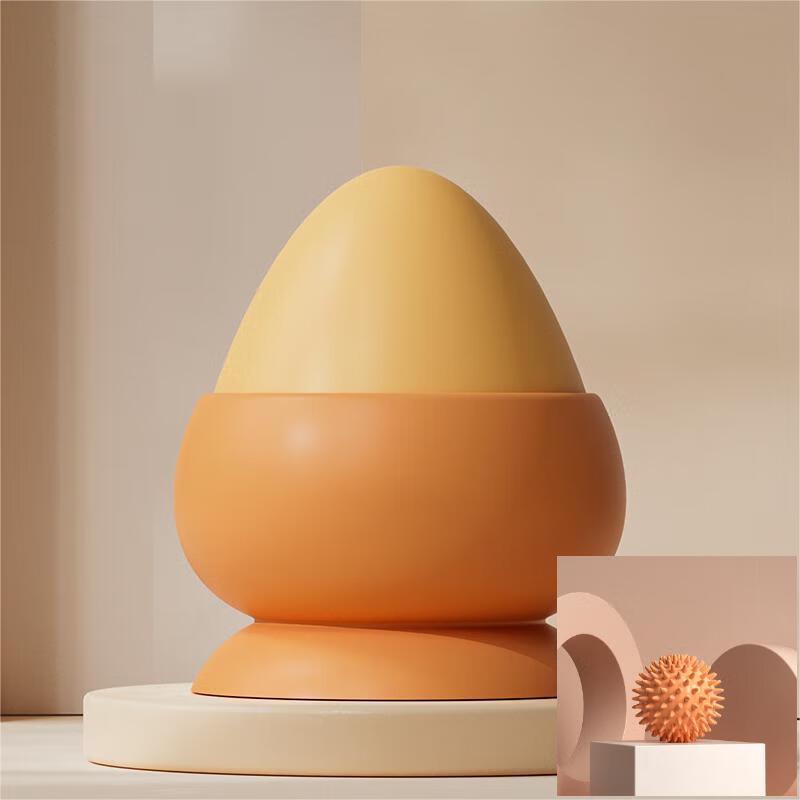 Yiming Suction Cup Fascia Ball with Hedgehog Massager