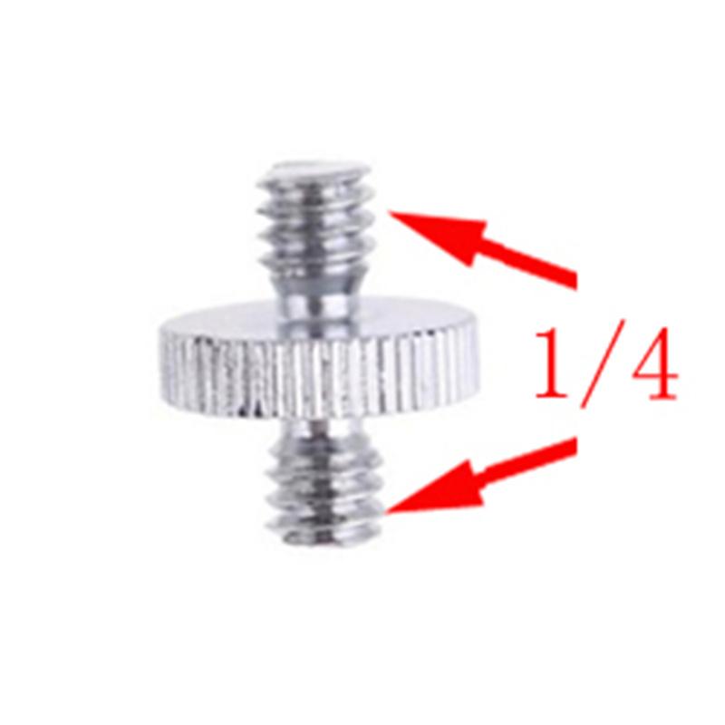 1/4" to 3/8" Thread Camera Screw Mount Adapter for DSLR Camera Tripod Light Stand Quick Release Plate Male to Female